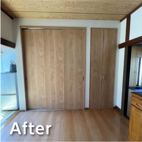 クローゼット新設