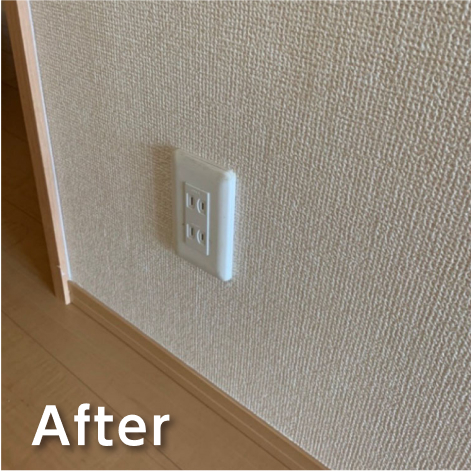 クロス部分貼替